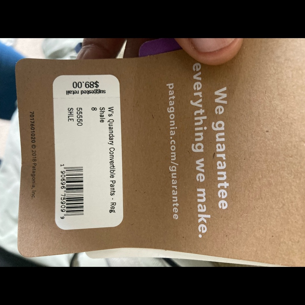 They are brand new still have the tag and have never been worn. Too small for me